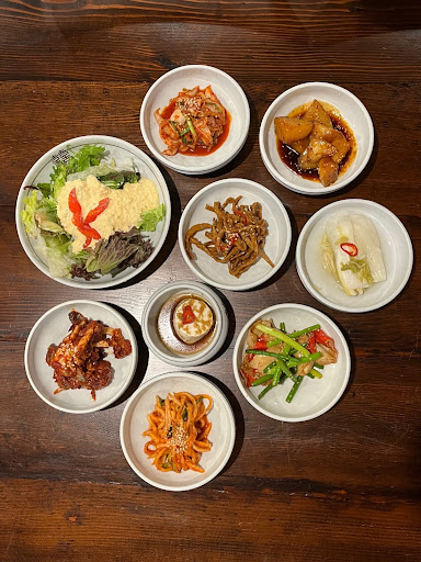 반찬 진열